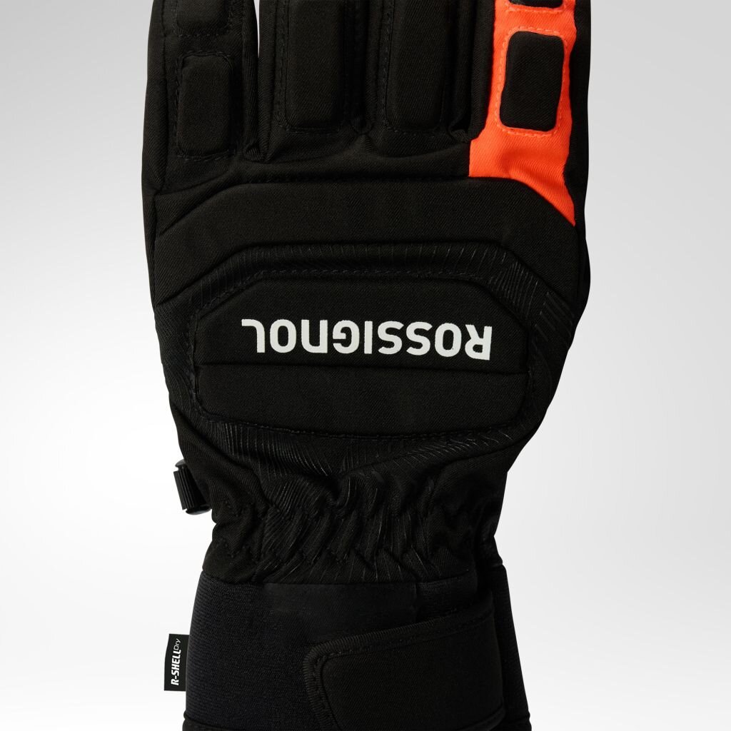 Mănuși de schi Rossignol JR HERO SKI GLOVES R-SHELL DRY-BLACK